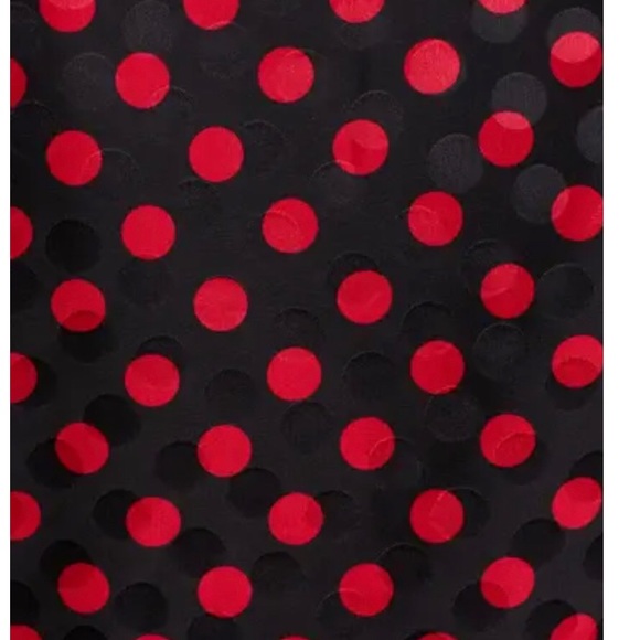 Re/Done 80’s Silk Wrap Dress in Polka Dot - Picture 4 of 4